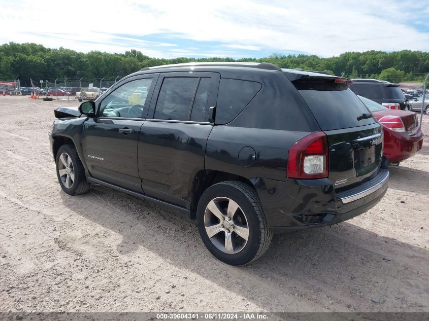 2016 Jeep Compass Latitude VIN: 1C4NJCEA9GD763157 Lot: 39604341