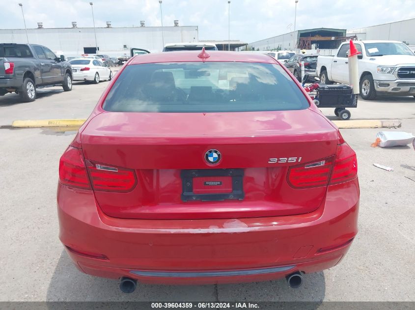 2012 BMW 335I VIN: WBA3A9C50CFX59848 Lot: 39604359