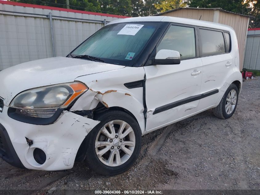 2012 Kia Soul + VIN: KNDJT2A65C7465637 Lot: 39604366