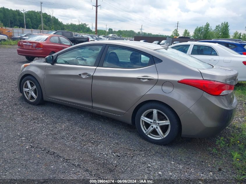 2013 Hyundai Elantra Gls VIN: 5NPDH4AE9DH175349 Lot: 39604374