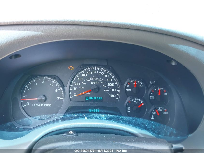 2003 Chevrolet Trailblazer Lt VIN: 1GNDS13S932244437 Lot: 39604377