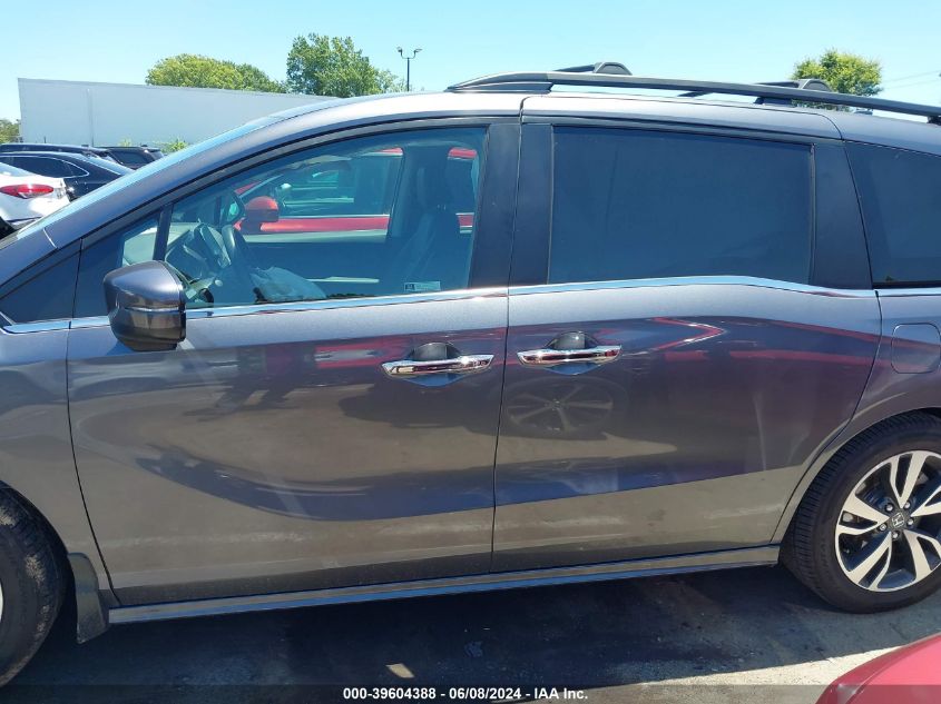2022 Honda Odyssey Touring VIN: 5FNRL6H86NB043097 Lot: 39604388