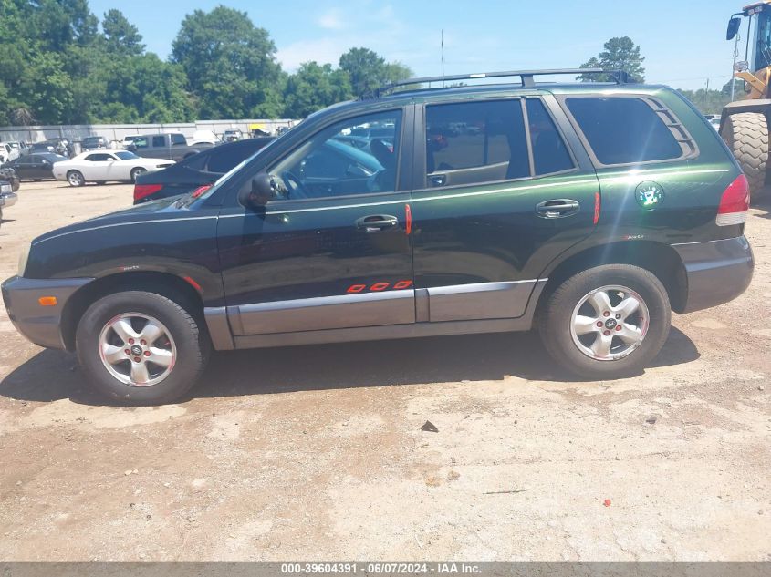 2006 Hyundai Santa Fe Gls VIN: KM8SC13D96U099693 Lot: 39604391