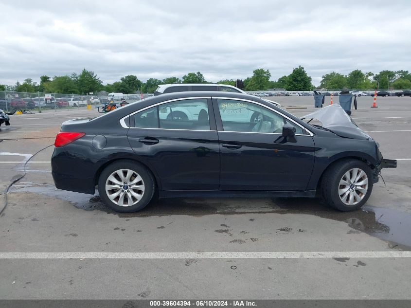 2016 Subaru Legacy 2.5I Premium VIN: 4S3BNAC68G3038634 Lot: 39604394