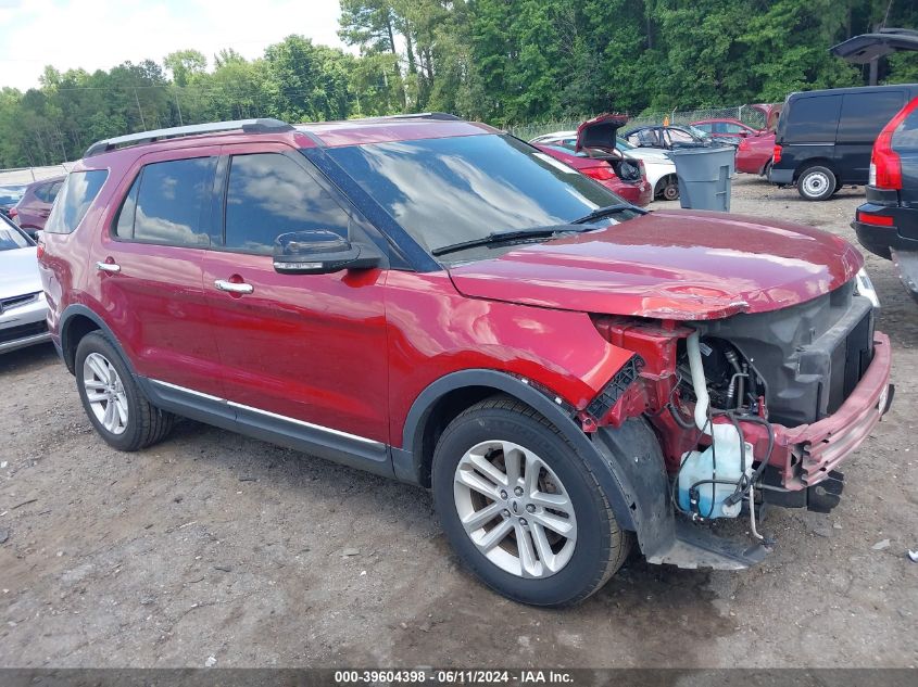 2015 Ford Explorer Xlt VIN: 1FM5K7D8XFGB55725 Lot: 39604398