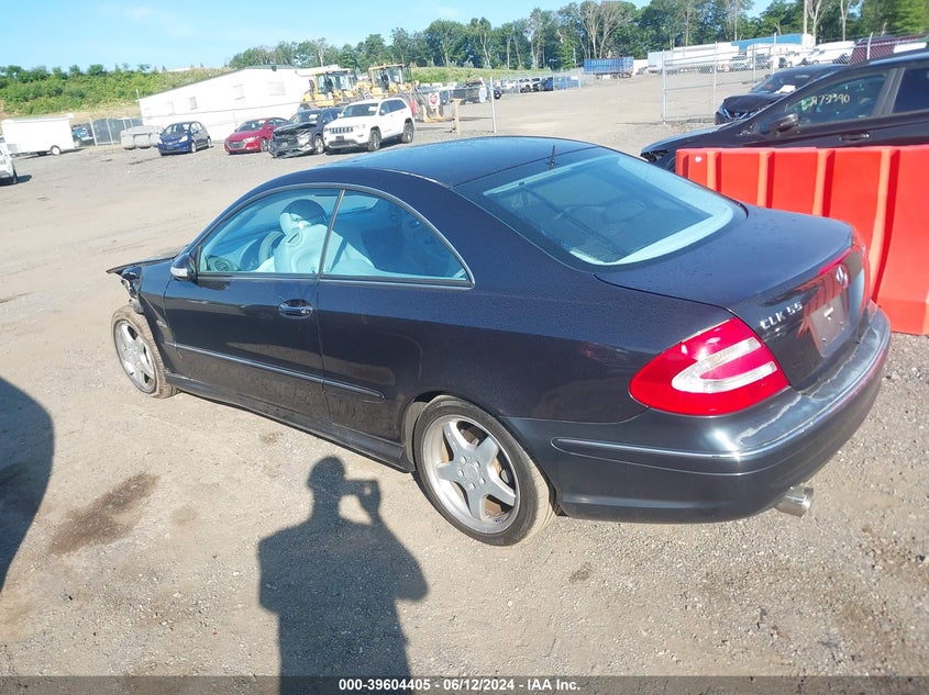 2004 Mercedes-Benz Clk 500 VIN: WDBTJ75J34F078259 Lot: 39604405