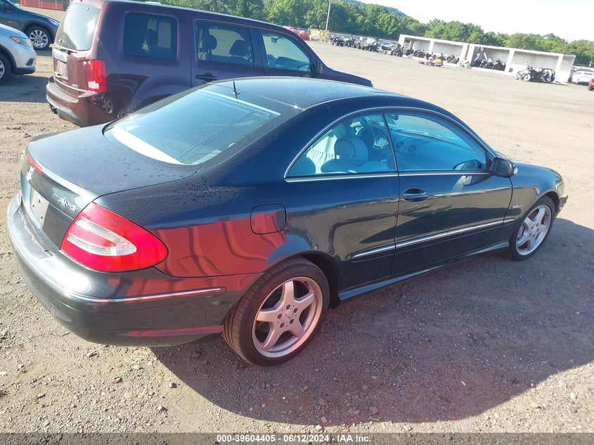 2004 Mercedes-Benz Clk 500 VIN: WDBTJ75J34F078259 Lot: 39604405