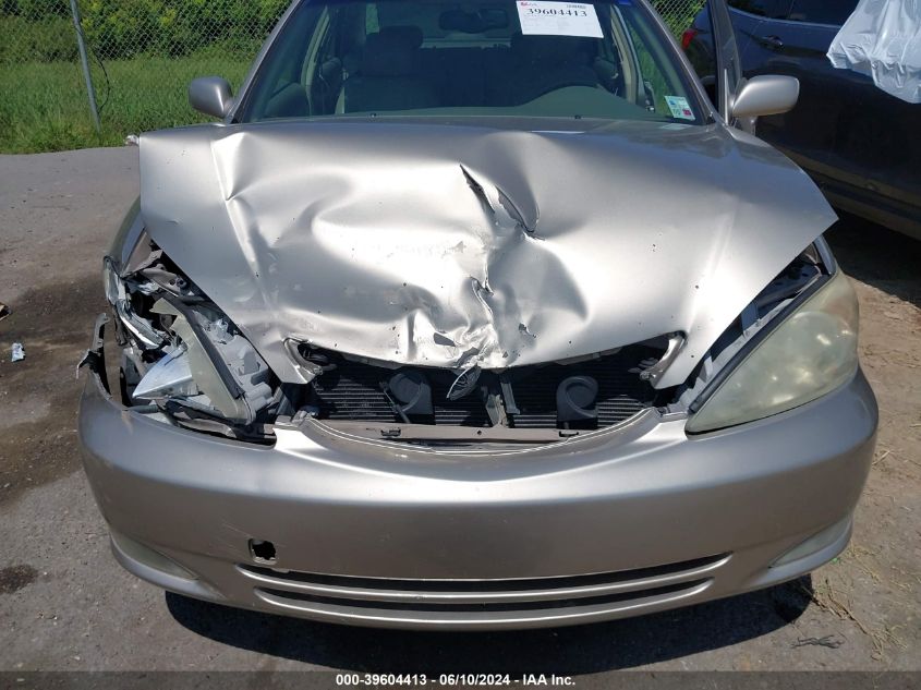 2003 Toyota Camry Xle V6 VIN: JTDBF30K530102280 Lot: 39604413