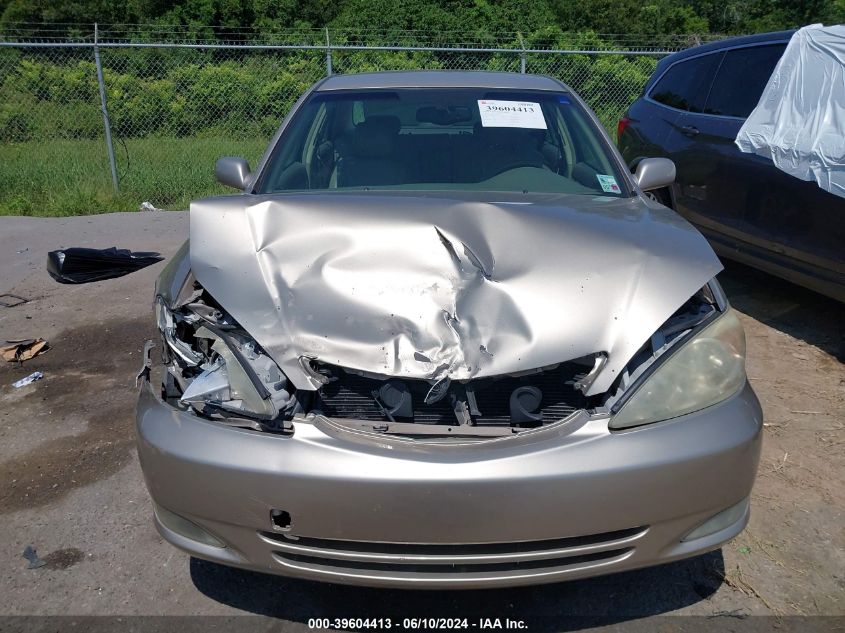 2003 Toyota Camry Xle V6 VIN: JTDBF30K530102280 Lot: 39604413