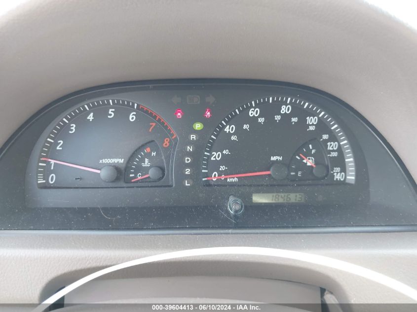 2003 Toyota Camry Xle V6 VIN: JTDBF30K530102280 Lot: 39604413