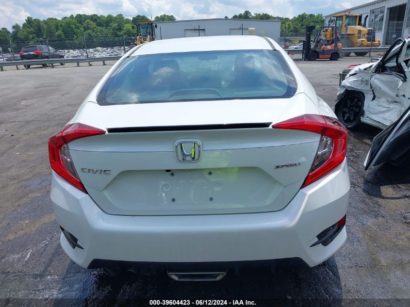 2020 Honda Civic Sport VIN: 19XFC2F8XLE008256 Lot: 39604423