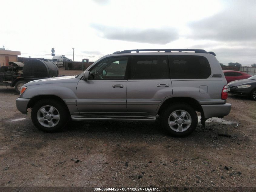 2004 Toyota Land Cruiser VIN: JTEHT05J842057676 Lot: 39604426