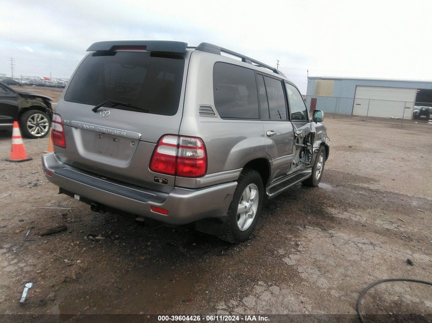2004 Toyota Land Cruiser VIN: JTEHT05J842057676 Lot: 39604426