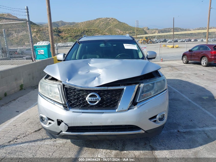 2014 Nissan Pathfinder Platinum VIN: 5N1AR2MM7EC625709 Lot: 39604429
