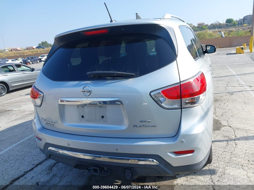 2014 Nissan Pathfinder Platinum VIN: 5N1AR2MM7EC625709 Lot: 39604429