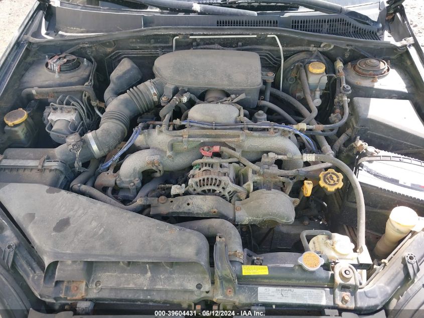 2007 Subaru Legacy 2.5I VIN: 4S3BL616377209028 Lot: 39604431