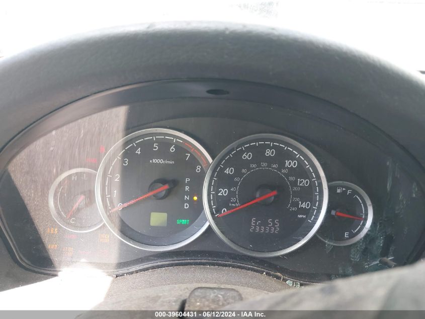 2007 Subaru Legacy 2.5I VIN: 4S3BL616377209028 Lot: 39604431