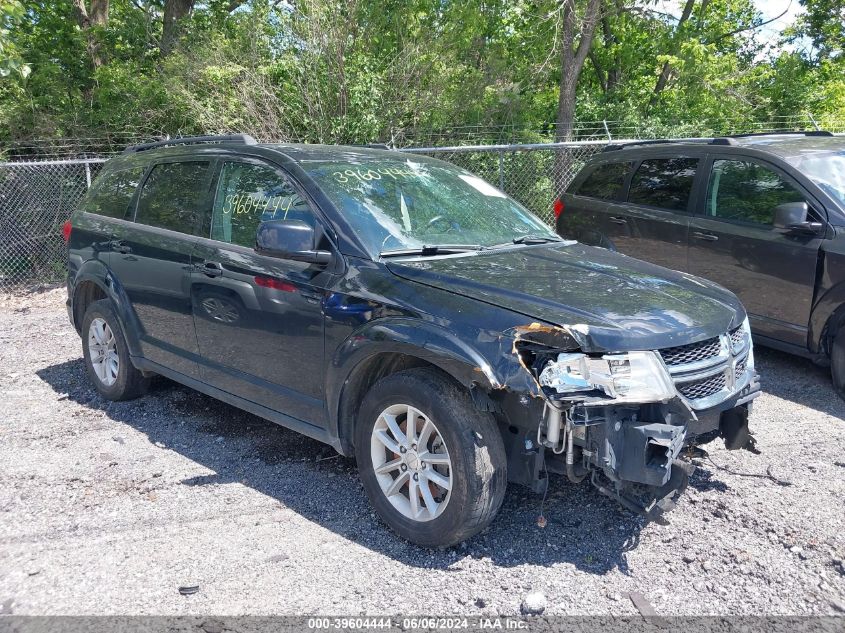 2016 Dodge Journey Sxt VIN: 3C4PDDBG7GT129077 Lot: 39604444