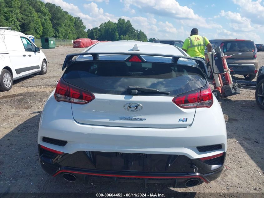 2019 Hyundai Veloster N VIN: KMHT36AH7KU001102 Lot: 39604452