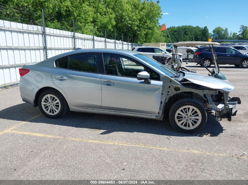 2018 Subaru Impreza 2.0I Premium VIN: 4S3GKAB6XJ3617874 Lot: 39604453