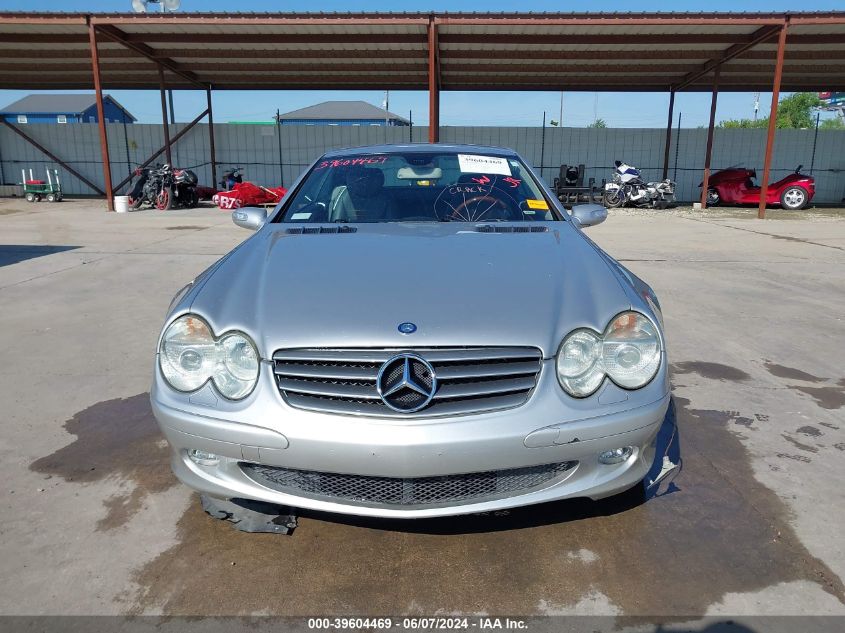 2005 Mercedes-Benz Sl 500 VIN: WDBSK75F35F099666 Lot: 39604469