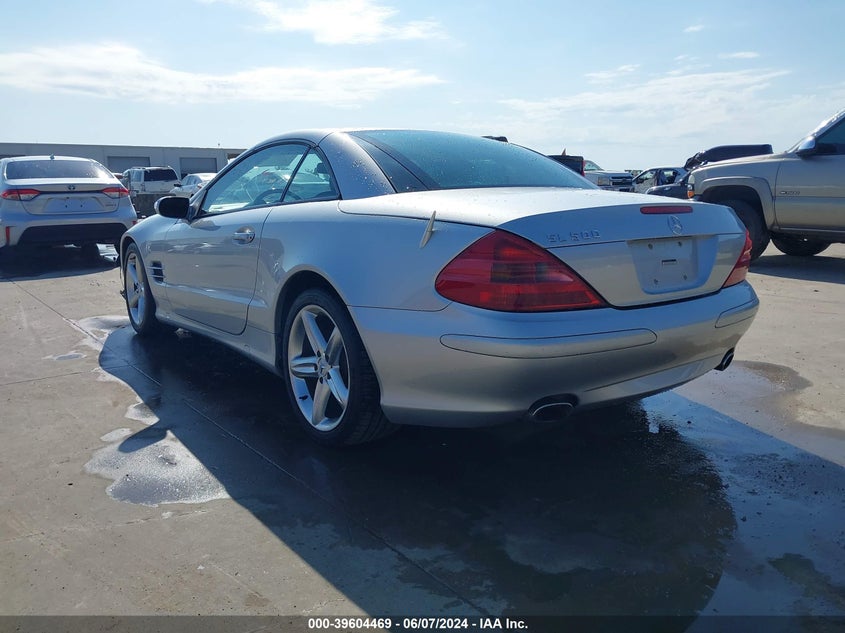 2005 Mercedes-Benz Sl 500 VIN: WDBSK75F35F099666 Lot: 39604469