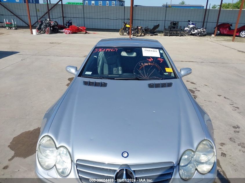 2005 Mercedes-Benz Sl 500 VIN: WDBSK75F35F099666 Lot: 39604469