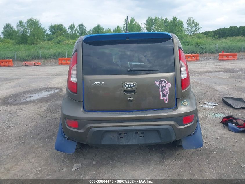 2012 Kia Soul + VIN: KNDJT2A63C7427520 Lot: 39604473