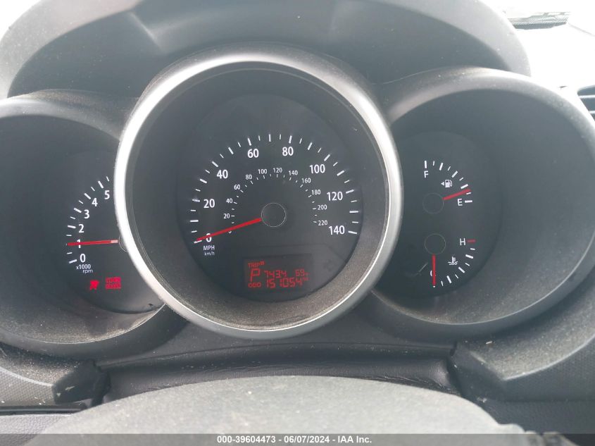 2012 Kia Soul + VIN: KNDJT2A63C7427520 Lot: 39604473