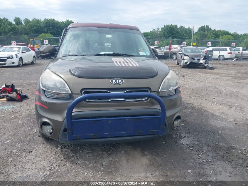 2012 Kia Soul + VIN: KNDJT2A63C7427520 Lot: 39604473