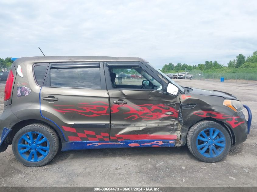 2012 Kia Soul + VIN: KNDJT2A63C7427520 Lot: 39604473