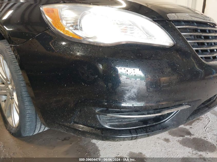 2011 Chrysler 200 Touring VIN: 1C3BC1FB7BN619414 Lot: 39604478