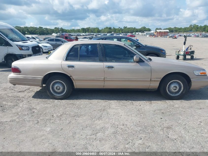 1997 Mercury Grand Marquis Gs VIN: 2MELM74W4VX626344 Lot: 39604483