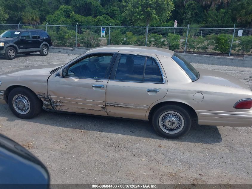 1997 Mercury Grand Marquis Gs VIN: 2MELM74W4VX626344 Lot: 39604483