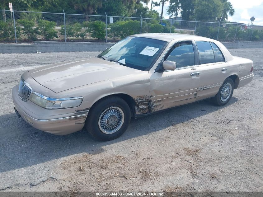 1997 Mercury Grand Marquis Gs VIN: 2MELM74W4VX626344 Lot: 39604483