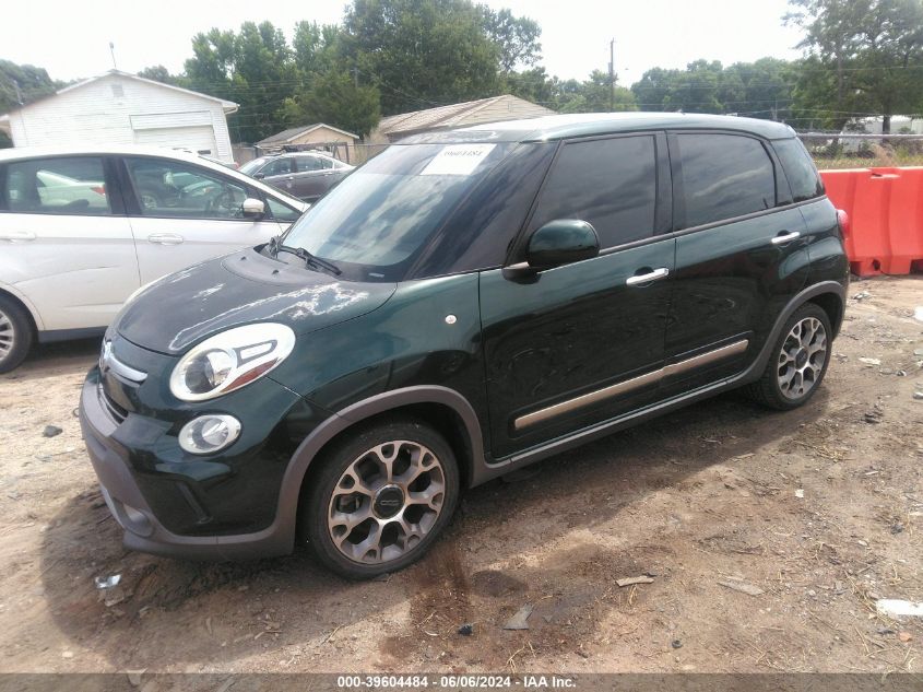 2014 Fiat 500L Trekking VIN: ZFBCFADH8EZ010847 Lot: 39604484