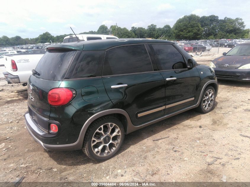 2014 Fiat 500L Trekking VIN: ZFBCFADH8EZ010847 Lot: 39604484