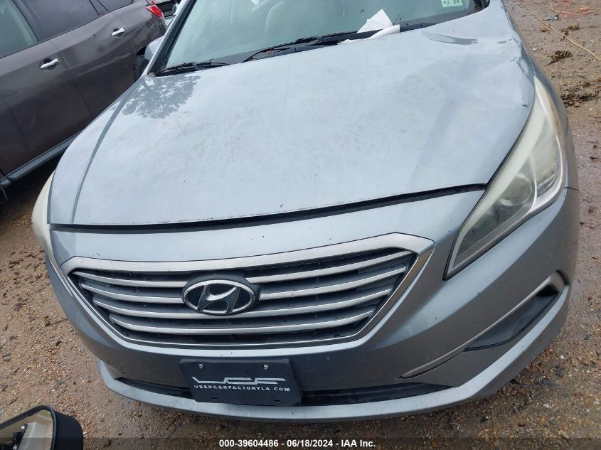 2016 Hyundai Sonata Se VIN: 5NPE24AF7GH271760 Lot: 39604486