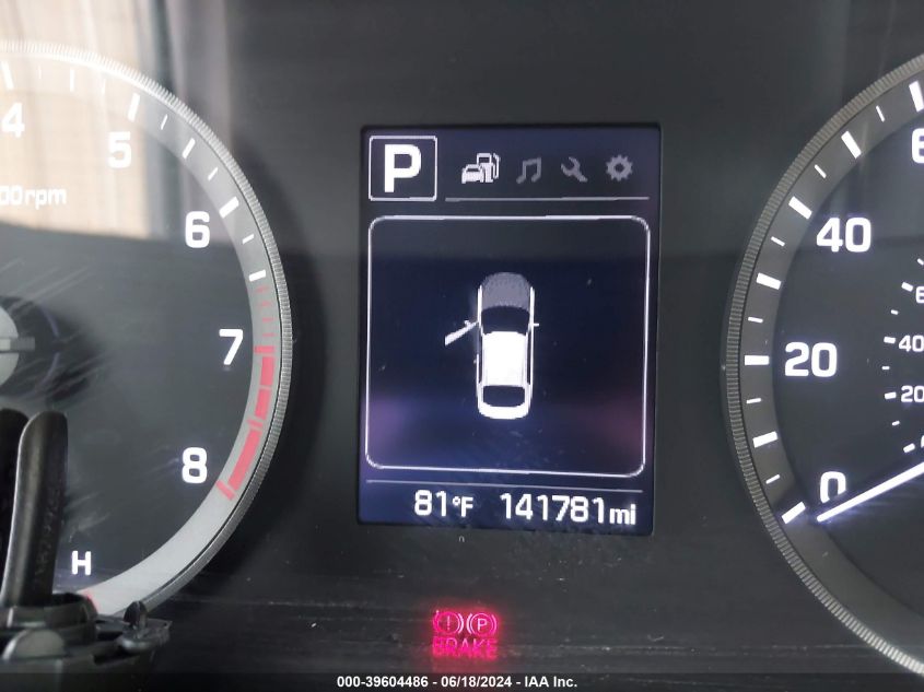 2016 Hyundai Sonata Se VIN: 5NPE24AF7GH271760 Lot: 39604486