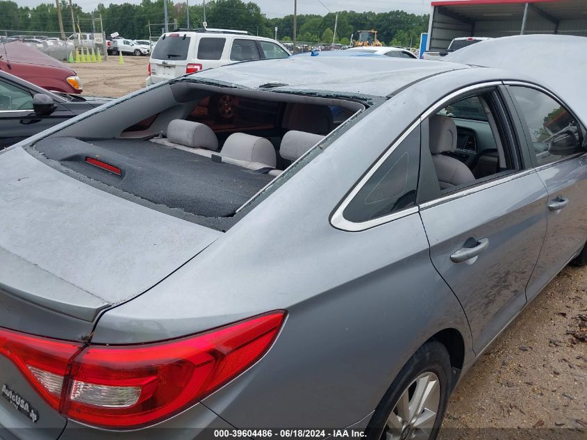 2016 Hyundai Sonata Se VIN: 5NPE24AF7GH271760 Lot: 39604486