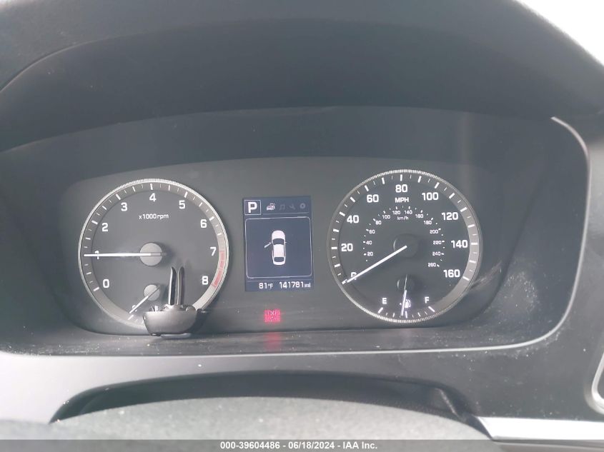 2016 Hyundai Sonata Se VIN: 5NPE24AF7GH271760 Lot: 39604486