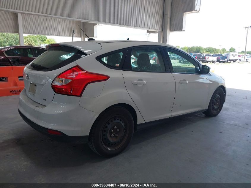 2012 Ford Focus Se VIN: 1FAHP3K27CL318804 Lot: 39604487