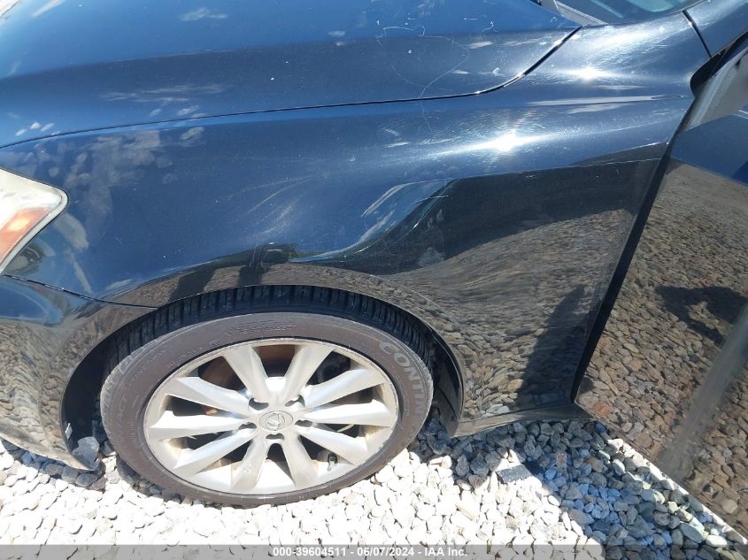 2010 Lexus Is 250 VIN: JTHCF5C24A5036766 Lot: 39604511