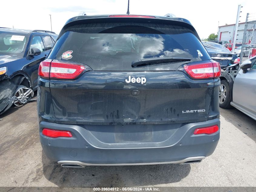 2015 Jeep Cherokee Limited VIN: 1C4PJLDS5FW591795 Lot: 39604512