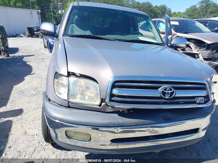 2002 Toyota Tundra Sr5 V8 VIN: 5TBRT34122S253882 Lot: 39604516