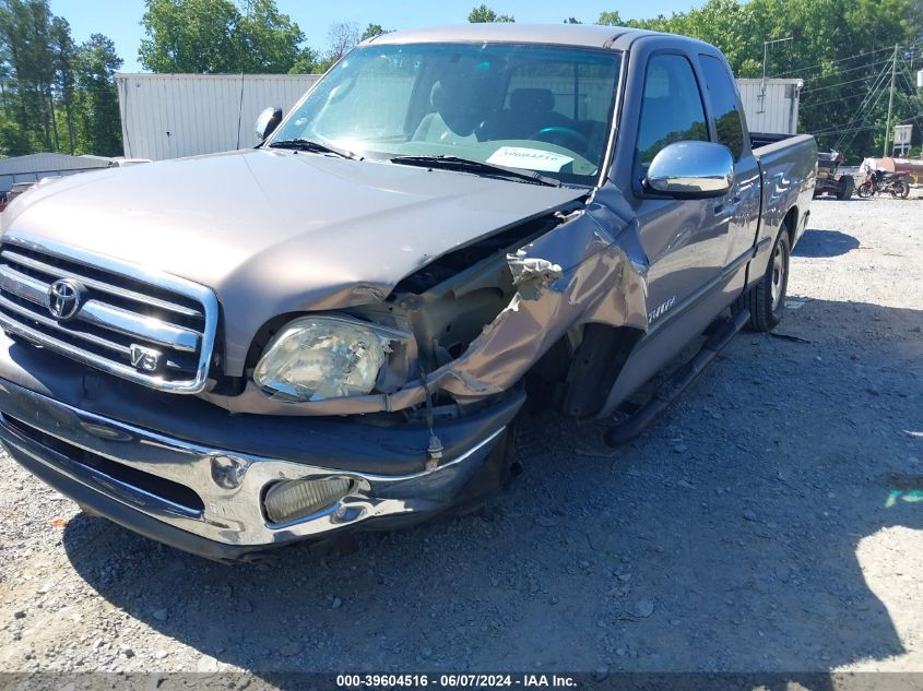 2002 Toyota Tundra Sr5 V8 VIN: 5TBRT34122S253882 Lot: 39604516