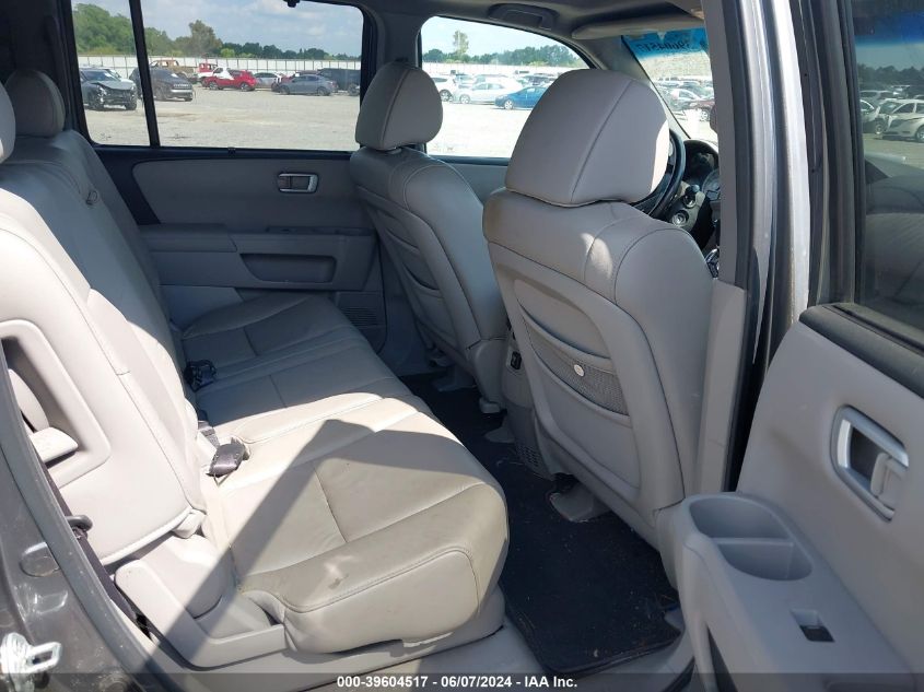 2010 Honda Pilot Touring VIN: 5FNYF4H8XAB037448 Lot: 39604517