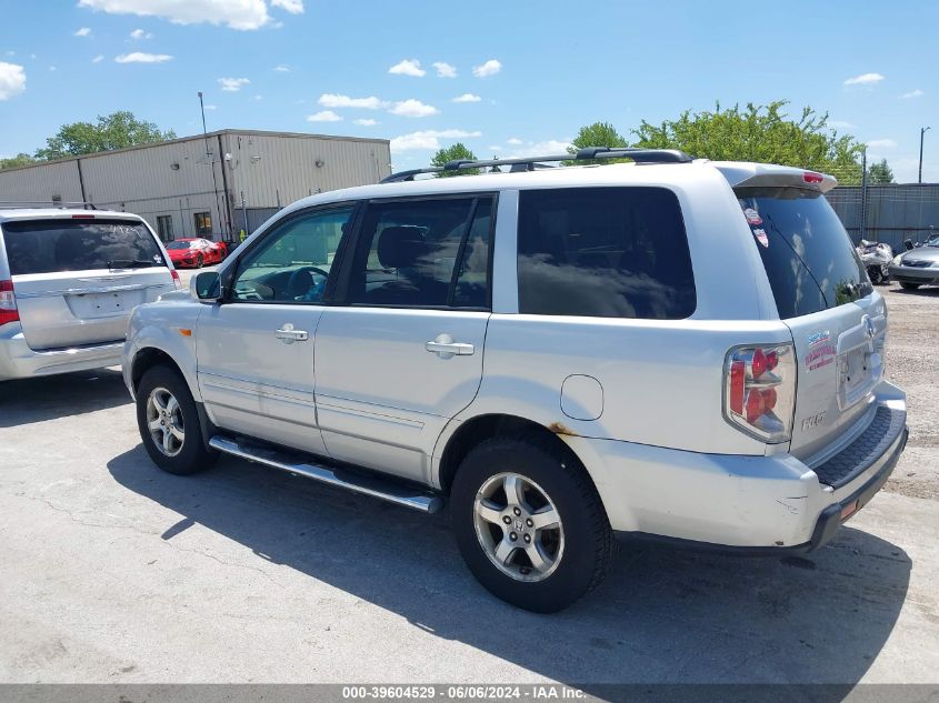 2006 Honda Pilot Ex-L VIN: 2HKYF187X6H508710 Lot: 39604529