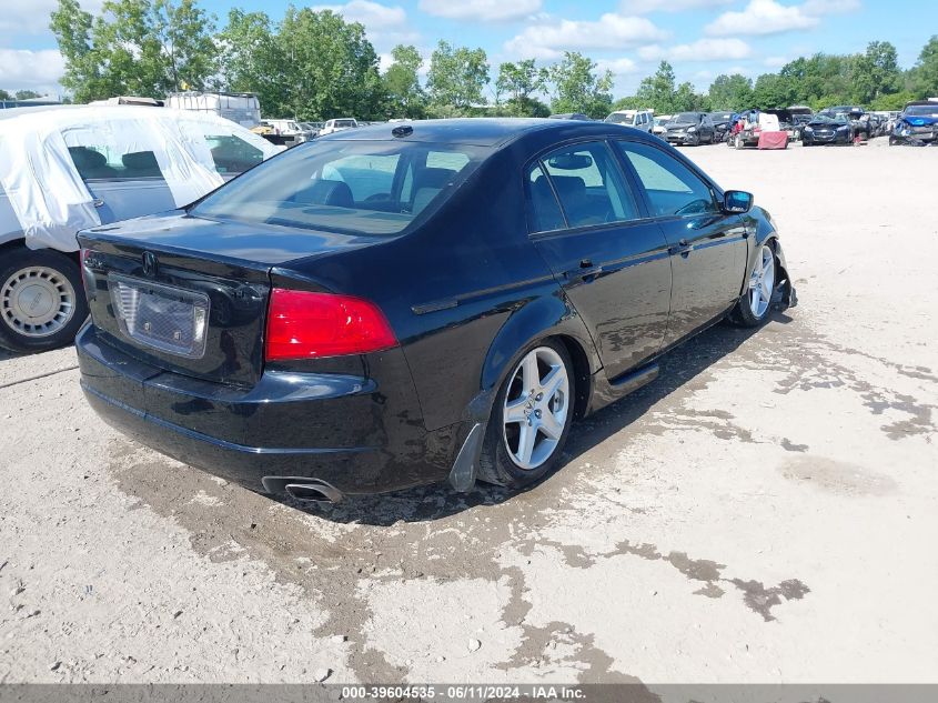 2006 Acura Tl VIN: 19UUA66216A065261 Lot: 39604535