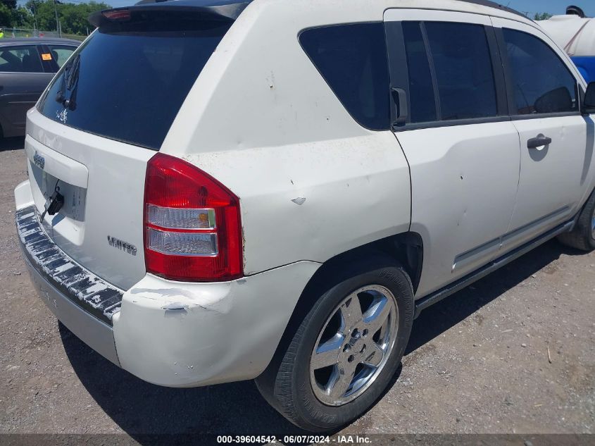 2007 Jeep Compass Limited VIN: 1J8FF57W37D193675 Lot: 39604542